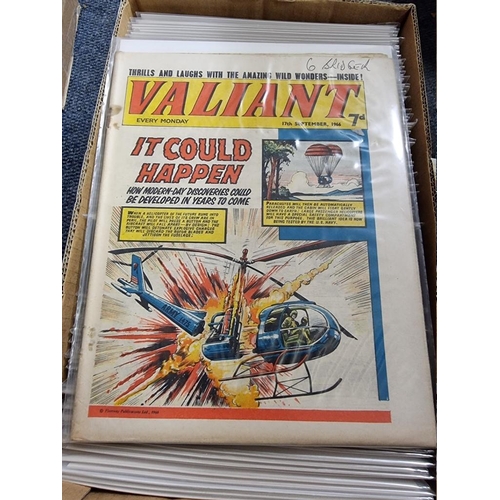 343 - VALIANT: collection of approx 115 issues, 1966-1970, generally in good condition.