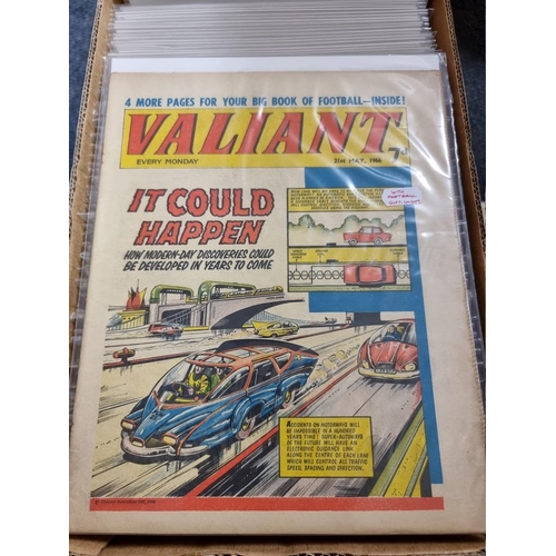 343 - VALIANT: collection of approx 115 issues, 1966-1970, generally in good condition.