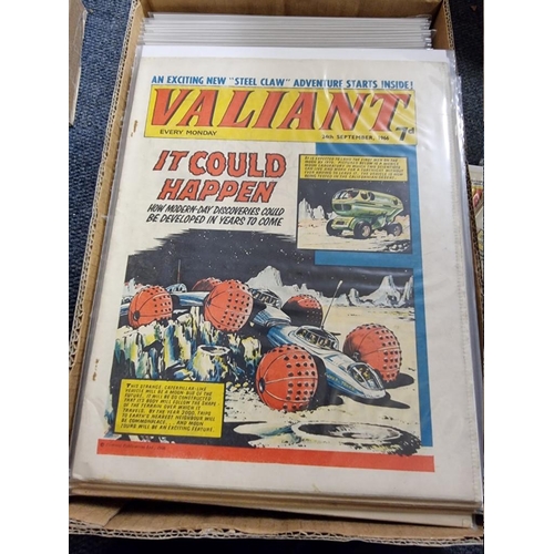 343 - VALIANT: collection of approx 115 issues, 1966-1970, generally in good condition.