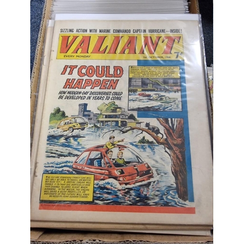 343 - VALIANT: collection of approx 115 issues, 1966-1970, generally in good condition.