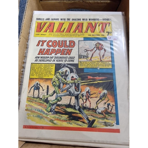 343 - VALIANT: collection of approx 115 issues, 1966-1970, generally in good condition.