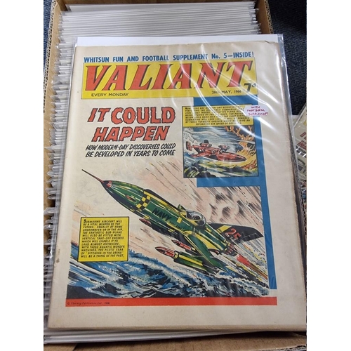 343 - VALIANT: collection of approx 115 issues, 1966-1970, generally in good condition.