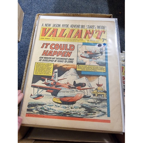 343 - VALIANT: collection of approx 115 issues, 1966-1970, generally in good condition.