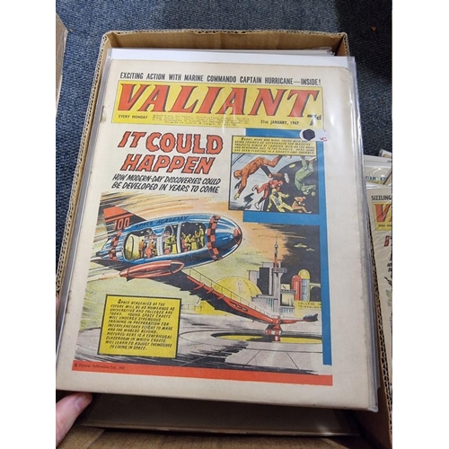 343 - VALIANT: collection of approx 115 issues, 1966-1970, generally in good condition.