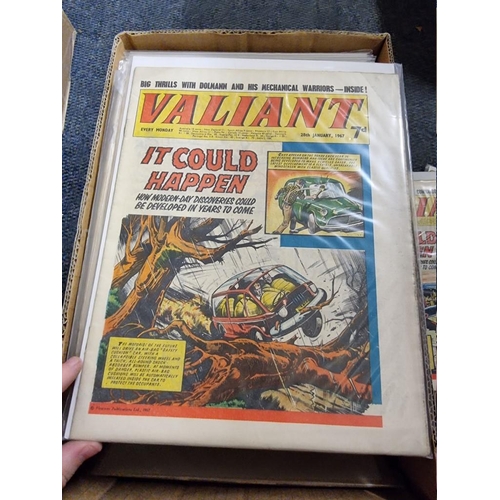 343 - VALIANT: collection of approx 115 issues, 1966-1970, generally in good condition.