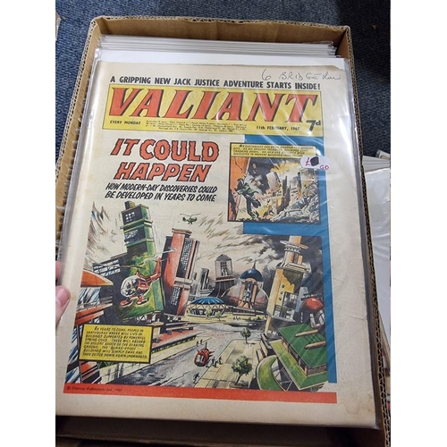 343 - VALIANT: collection of approx 115 issues, 1966-1970, generally in good condition.