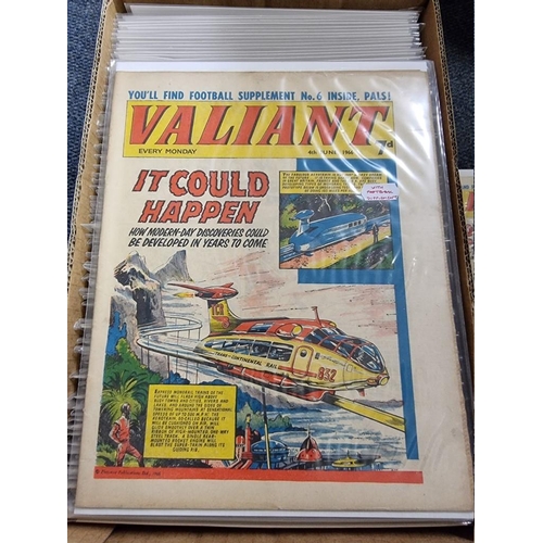 343 - VALIANT: collection of approx 115 issues, 1966-1970, generally in good condition.