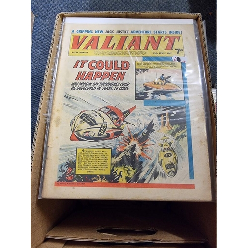 343 - VALIANT: collection of approx 115 issues, 1966-1970, generally in good condition.