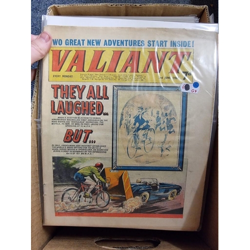 343 - VALIANT: collection of approx 115 issues, 1966-1970, generally in good condition.