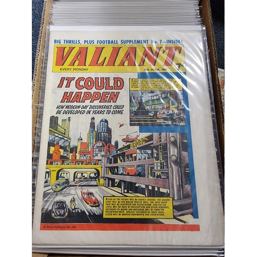 343 - VALIANT: collection of approx 115 issues, 1966-1970, generally in good condition.