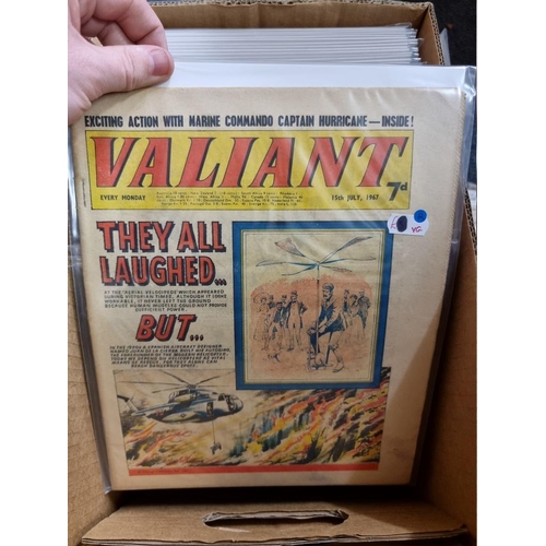 343 - VALIANT: collection of approx 115 issues, 1966-1970, generally in good condition.