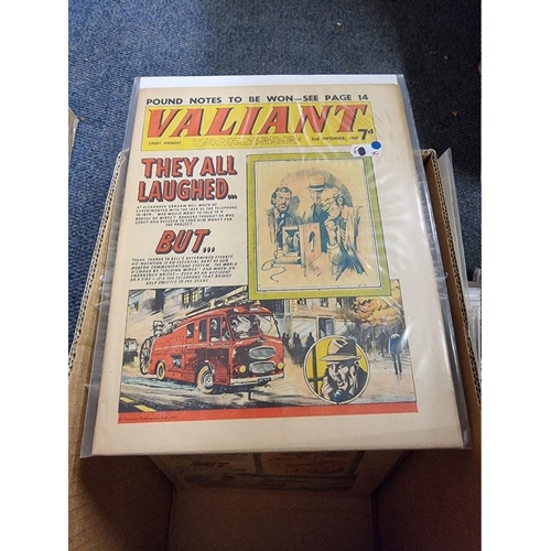 343 - VALIANT: collection of approx 115 issues, 1966-1970, generally in good condition.