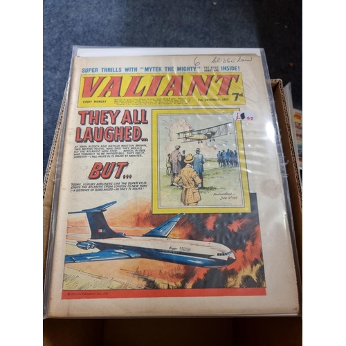 343 - VALIANT: collection of approx 115 issues, 1966-1970, generally in good condition.