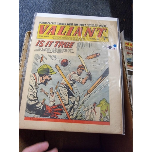 343 - VALIANT: collection of approx 115 issues, 1966-1970, generally in good condition.