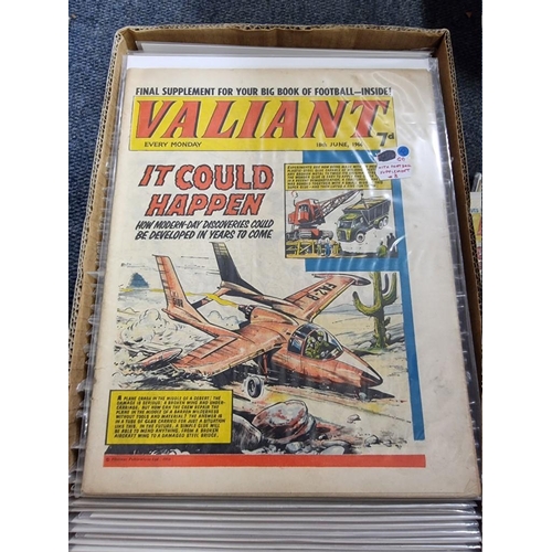 343 - VALIANT: collection of approx 115 issues, 1966-1970, generally in good condition.