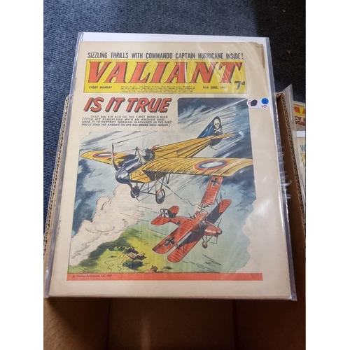 343 - VALIANT: collection of approx 115 issues, 1966-1970, generally in good condition.