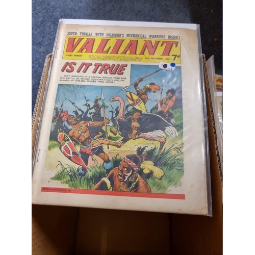 343 - VALIANT: collection of approx 115 issues, 1966-1970, generally in good condition.