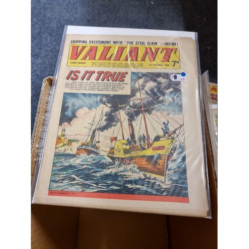 343 - VALIANT: collection of approx 115 issues, 1966-1970, generally in good condition.