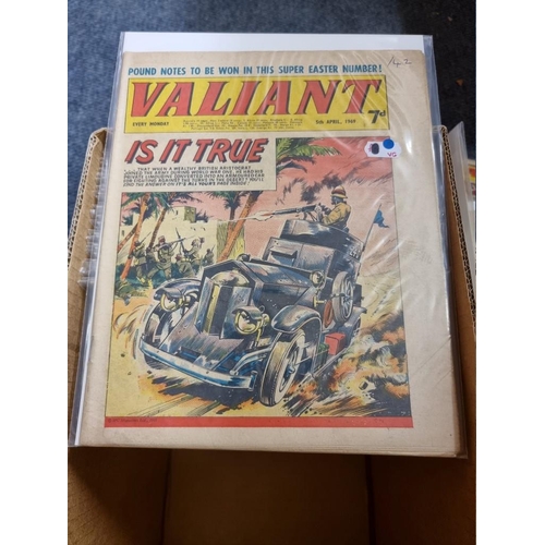 343 - VALIANT: collection of approx 115 issues, 1966-1970, generally in good condition.