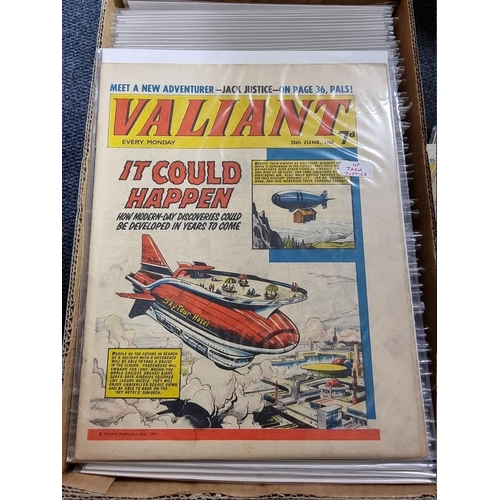 343 - VALIANT: collection of approx 115 issues, 1966-1970, generally in good condition.