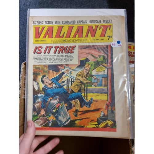 343 - VALIANT: collection of approx 115 issues, 1966-1970, generally in good condition.