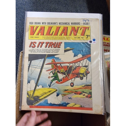 343 - VALIANT: collection of approx 115 issues, 1966-1970, generally in good condition.