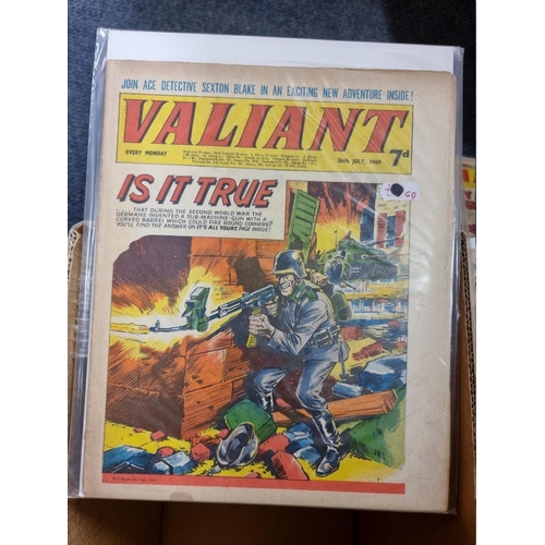 343 - VALIANT: collection of approx 115 issues, 1966-1970, generally in good condition.