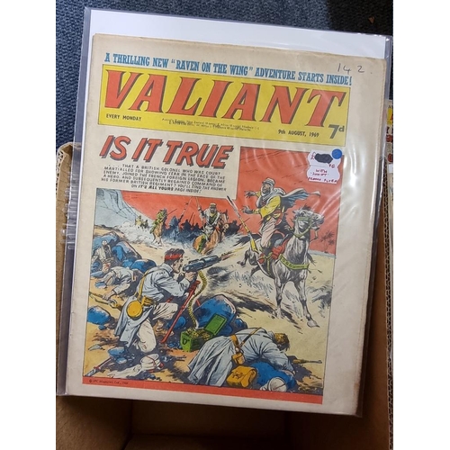 343 - VALIANT: collection of approx 115 issues, 1966-1970, generally in good condition.