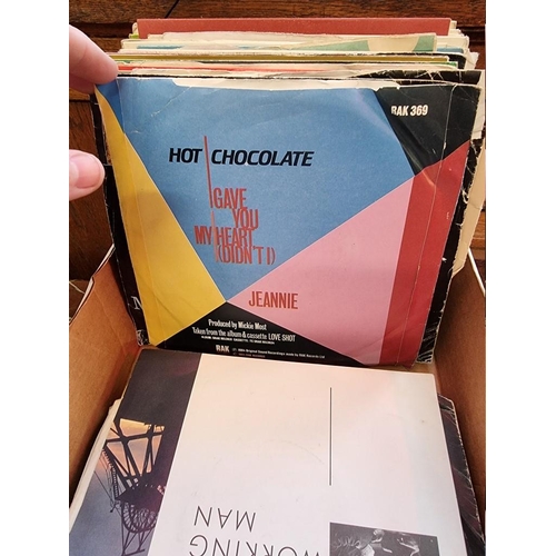 351 - VINYL SINGLES: collection of approx 200 vinyl singles in sleeves. (One box)