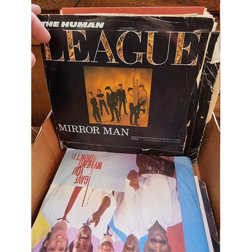 351 - VINYL SINGLES: collection of approx 200 vinyl singles in sleeves. (One box)