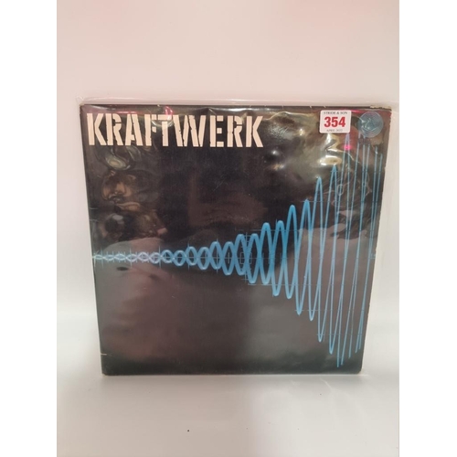 354 - KRAFTWERK: VERTIGO SWIRL: double LP by Kraftwerk 'Vertigo Swirl' 6641 077, gatefold sleeve with... 