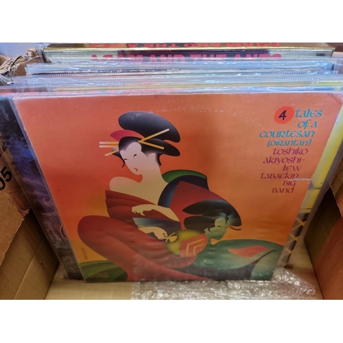 355 - VINYL RECORDS: collection of approx 38 vinyl LPs and records, to include Bonzo Dog Band 'The Do... 