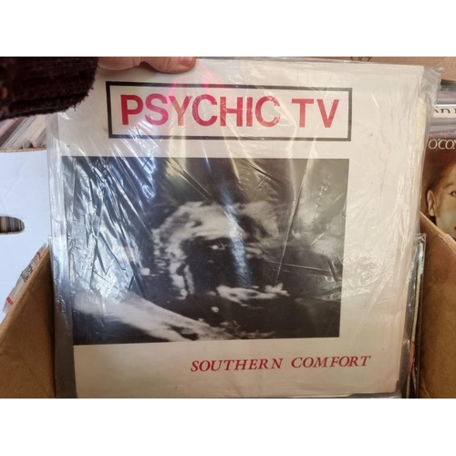 358 - VINYL RECORDS: collection of approx 36 mixed vinyl LPs including albums of Physic TV: Sonic You... 