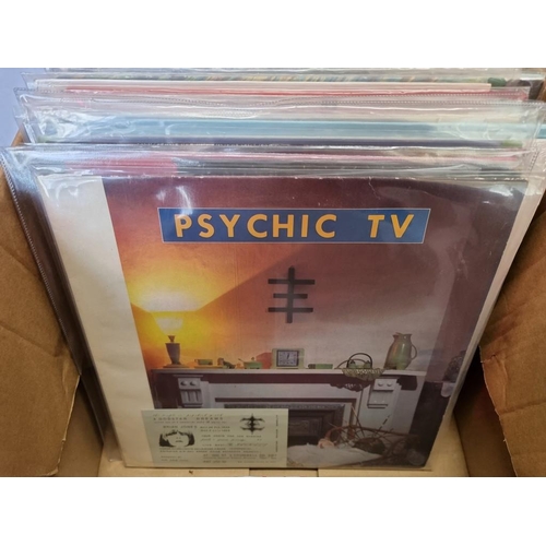 358 - VINYL RECORDS: collection of approx 36 mixed vinyl LPs including albums of Physic TV: Sonic You... 