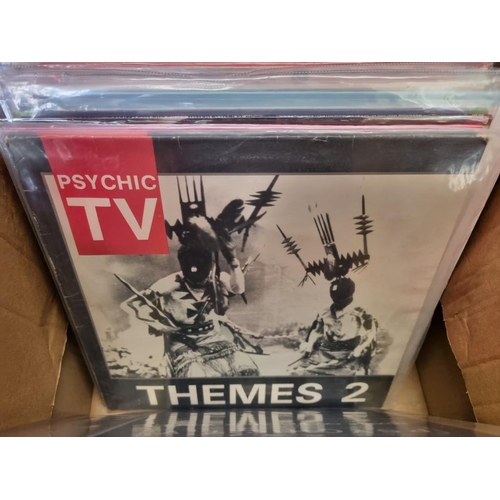 358 - VINYL RECORDS: collection of approx 36 mixed vinyl LPs including albums of Physic TV: Sonic You... 