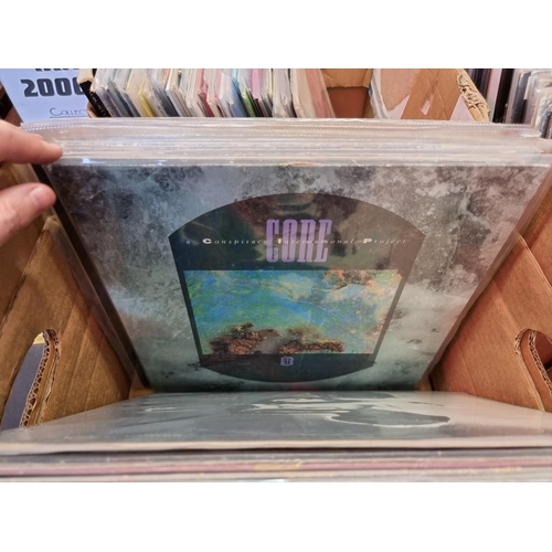 360 - VINYL RECORDS: collection of approx 36 vinyl LPs, to include limited edition double album 'Captain B... 