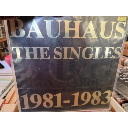 361 - VINYL RECORDS: collection of approx 46 vinyl LPs, including albums by Bauhaus: Kraftwerk: Cabaret Vo... 