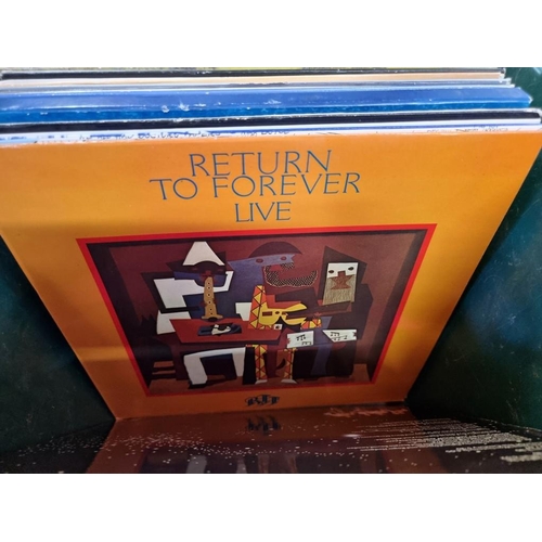 363 - VINYL RECORDS: a quantity of 33rpm LP records, approx 100+. (Large box)
