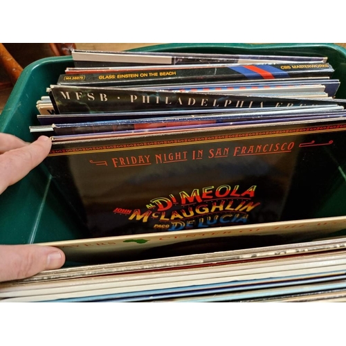 364 - VINYL RECORDS: a quantity of 33rpm LP records, approx 100+. (Large box)