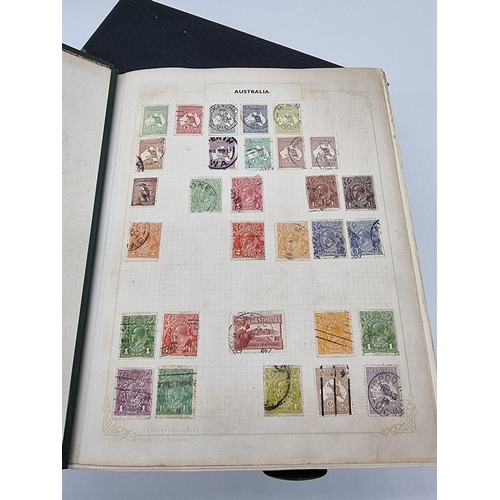 63 - STAMPS: a good and comprehensive collection in 3 stockbooks, much colonial and old world. (3 albums)... 