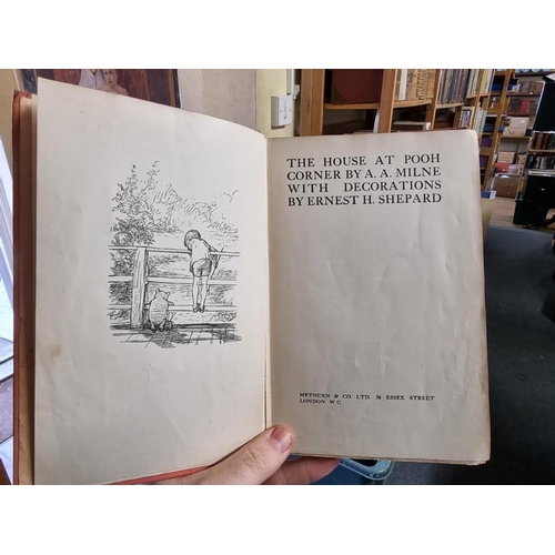 66 - MILNE (A A): 'The House at Pooh Corner', London, Methuen, 1928: First Edition: 12mo, publishers... 