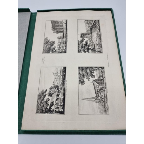 68 - SUSSEX: ROUSE (James): 'Rouse's Scraps of Sussex...' 90 uncoloured aquatints on 16 sheets, loos... 