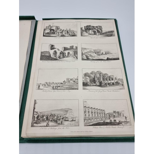 68 - SUSSEX: ROUSE (James): 'Rouse's Scraps of Sussex...' 90 uncoloured aquatints on 16 sheets, loos... 