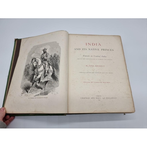 69 - INDIA: ROUSSELET (Louis): 'India and its Native Princes...Travels in Central India and in the P... 