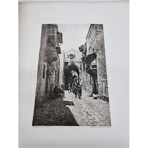 70 - PALESTINE: HARPER (H A): 'Walks in Palestine...illustrated from photographs by Cecil V Shadbolt... 