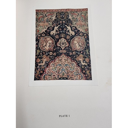 71 - CARPETS: KENDRICK (A F) & TATTERSALL (C): 'Hand-woven Carpets Oriental & European..', London... 