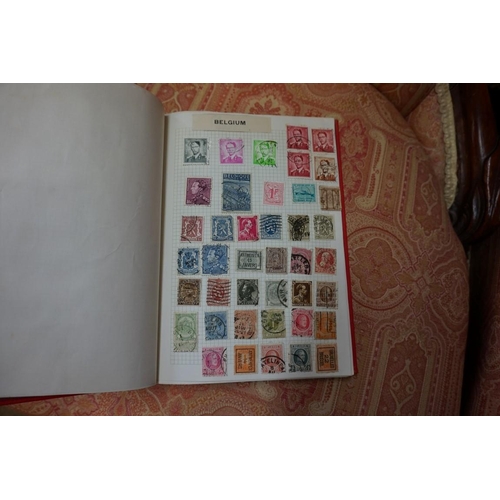 1803 - Stamps: an album of GB, Victoria and later; together with three further mixed world albums; a folder... 