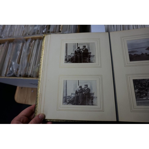 104 - PHOTOGRAPH ALBUMS: CHARLES DUNNELL RUDD (1844-1916): a beautifully presented collection of 19 f... 