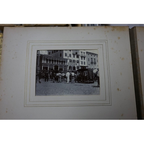 104 - PHOTOGRAPH ALBUMS: CHARLES DUNNELL RUDD (1844-1916): a beautifully presented collection of 19 f... 