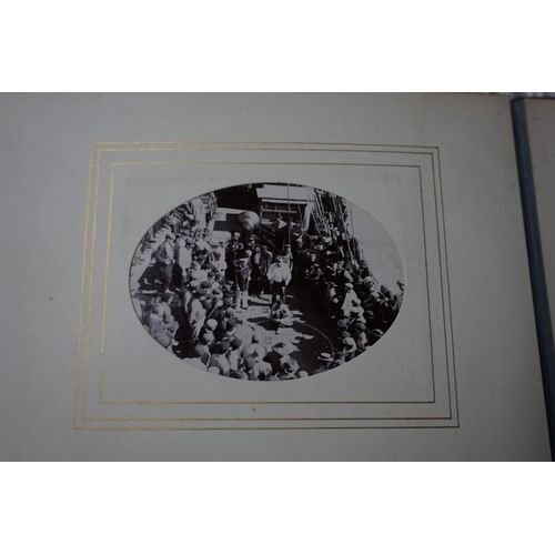 104 - PHOTOGRAPH ALBUMS: CHARLES DUNNELL RUDD (1844-1916): a beautifully presented collection of 19 f... 